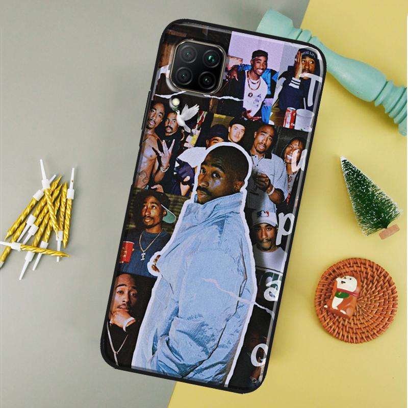 2Pac Makaveli Tupac Amaru Shakur For Huawei Nova 12i 11i 8i 12s 9 10 SE Y90 Y60 Y70 Y72 Y61 Y91 P20 P30 P40 Lite P60 Pro Case