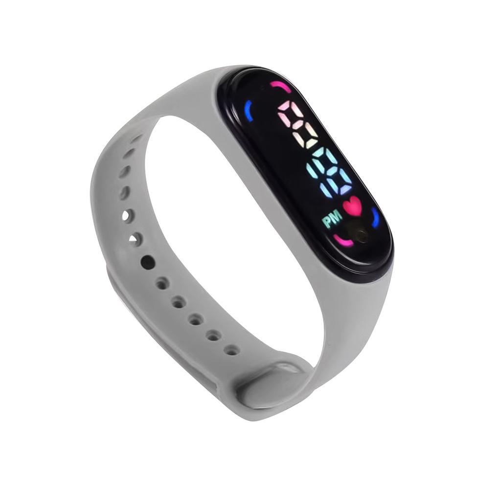 Часы для взрослых и детей с сердечком, электронные часы с героями мультфильмов, водонепроницаемые электронные часы