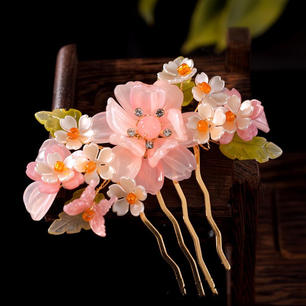 Кисточка Древняя Палочка для Волос Жемчуг Ханфу Головной Убор Антикварная Заколка для Волос Династии Тан Аксессуары для Волос