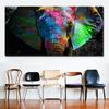 Modern Graffiti Animal Elephant Tiger Lion Canvas Painting Wall Art Picture Posters and Prints for Living Office Room Home Decor No Frame