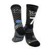 City Version Fans Basketball Socks Actual Combat Towel Bottom Elite Socks Summer Thickened High-Top Medium Tube Socks Men'S Sports Socks