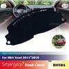 Для Honda HR-V Vezel 2014~2019 Противоскользящая Накладка на Панель Приборов Защитная Подкладка Авто Аксессуары Коврик-Солнцезащита 2018 2017 2016 2015