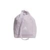 Recycled Polyamide One Shoulder Crossbody Bucket Bags Handbags Small Size Women's Silver Adidas JJ2081