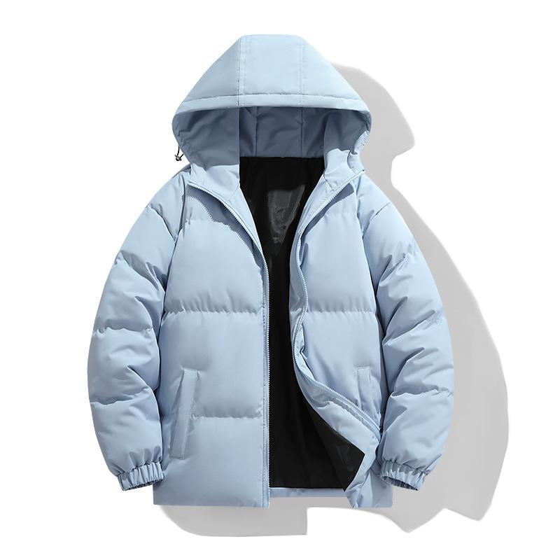 Winter New Men's and Women's Same Cotton-padded Clothes Hooded Cotton-padded Clothes Thickened Warm Trendy Cotton-padded Jackets Men's Tops