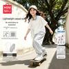 MINISO Летний хлопковый спортивный комплект для девочек 2026