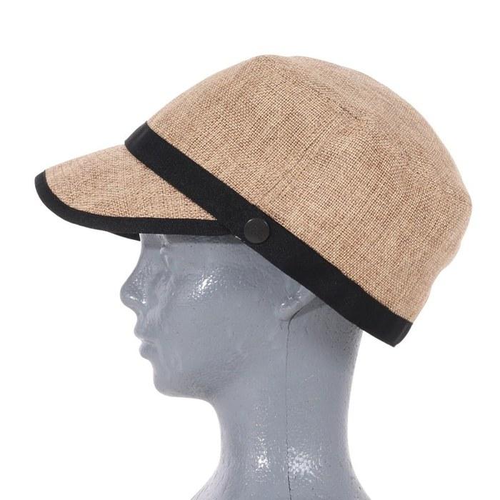 [The North Face] Hike Cap Unisex Straw Compact Washable Detachable Chin Strap Natural M