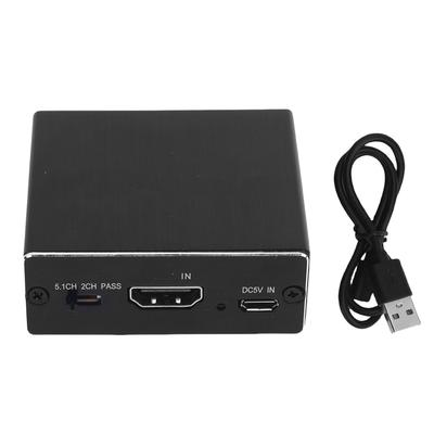 4K Аудиоэкстрактор Конвертер интерфейса HD Multimedia в оптический S PDIF 3,5 мм Адаптер-экстрактор звука Сплиттер Конвертер