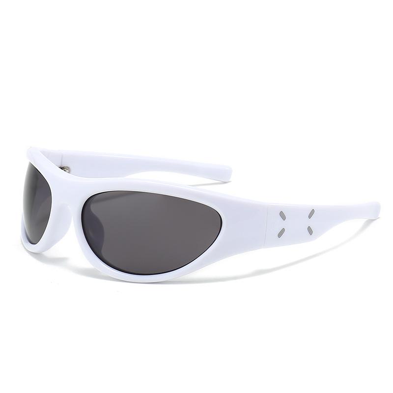 Солнцезащитные очки в стиле панк, мужские, индивидуальные, очки с технологией будущего, вогнутые солнцезащитные очки для женщин