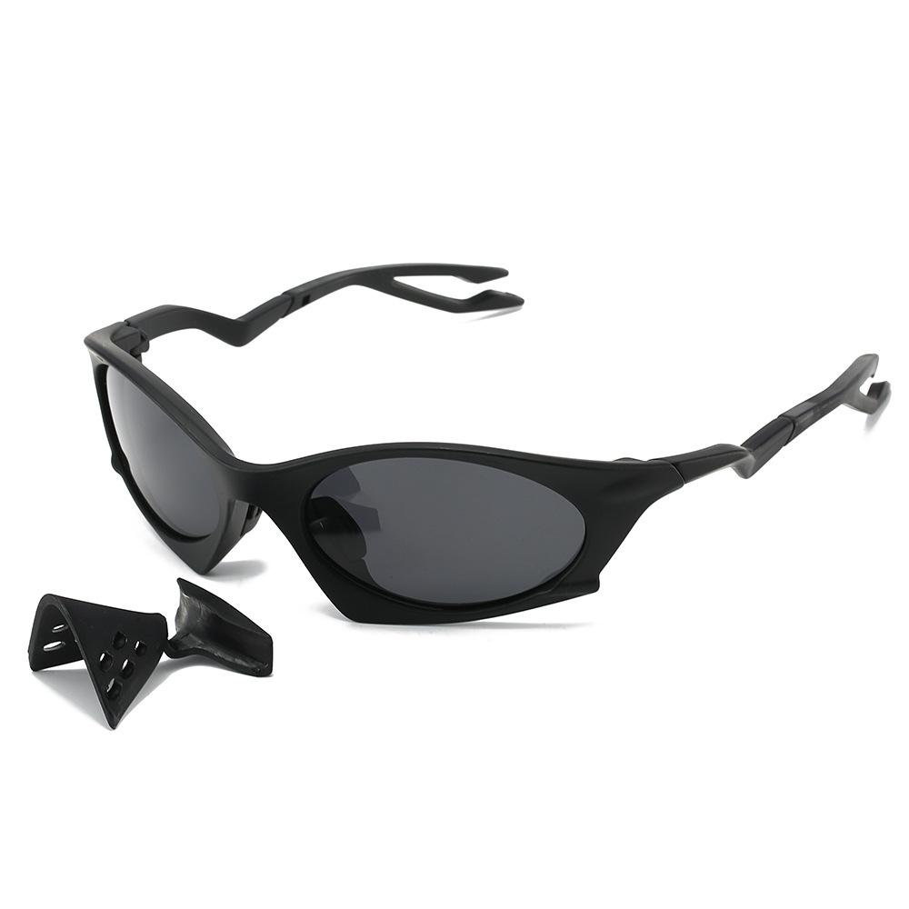 Outdoor sports cycling polarized sunglasses, trendy and retro style, suitable for travel and driving