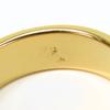 Used HERMES Scarf ring Saintur metal 6.7g gold Belt motif