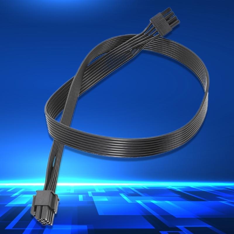 Основная плата CPU 8pin Папа к CPU (4+4 пин) Кабель питания для модулей Шнур питания Черный Плоский провод