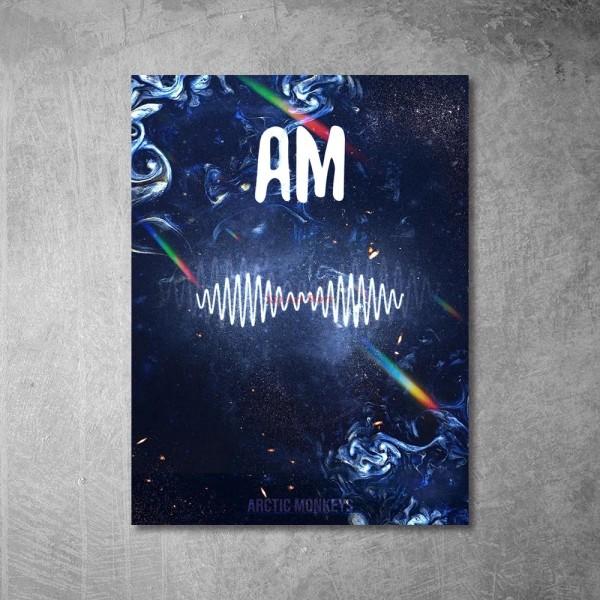 Постер музыкального альбома Arctic Monkeys AM Любимый альбом худшего кошмара, картина на холсте, принт, настенная HD картина, искусство для гостиной, домашний декор