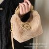 Premium Plush Messenger Bag Handbag Women's 2025 New Fashion Autumn and Winter Wool Bag Versatile Niche Design