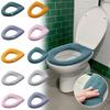 Handle Toilet Mat Universal Knitted Washable Toilet Seat Household Toilet Cover Thickened Warm Toilet Seat Cushion