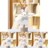 Cute Cartoon Bunny Plush Doll With Pp Cotton Filling For Bag Decor And Collectors