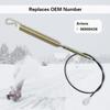 Stainless Steel Conveyor Auger Cable Replacement for 920326 920327 920402 920403 920404 Snow Blower Upper Tractor