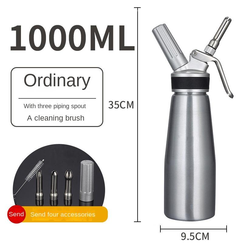 250/500/1000 мл пистолет для взбитых сливок самодельный дозатор для взбитых сливок пистолет для торта сифон бутылка кухонный инструмент для десерта