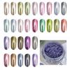 1Box Nail Magic Mirror Sequins Solid Color Nail Shining Nail Decoration Diy Nail Enthusiasts And Manicurists