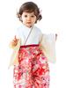 Baby Organic Japanese Shrine First First Peach Baby Formal [Sweet Mummy] Hakama, Girls' Hakama, Rompers, Girls' 100% Cotton, Clothes, Visit, Festival,