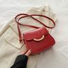 Chic Casual Commuter Small Square Shoulder Crossbody Handbag For Everyday Use