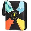 Trading Card File Card Binder Card File 4 Pocket Binder Can Hold 400 Cards Popular for Storing Trading Cards and Card Games Present Birthday/New