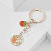 Брелок для ключей Creative Alloy Dropping Fruit Cartoon - корейский брелок для ключей от машины и сумки