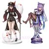 Action Figure Genshin Impact Keqing Anime Figure Paimon Klee Hibana Knight Figurine Model Doll Toys