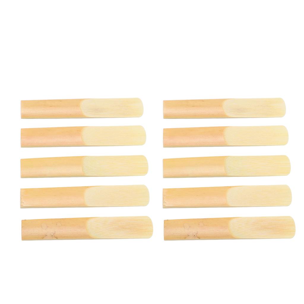 10PCS 2.5 Strength Clarinet Reed Replacement B Flat Vibrating Reeds Clarinet Accessories