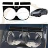 DodoxDIY Center Console Cup Holder Panel Cover for Toyota Prius 60 Series (Piano Black)