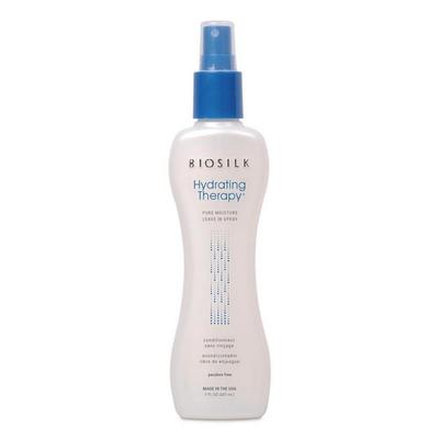 Silk Therapy Biosilk Hydrating Therapy Pure Moisture Несмываемый кондиционер-спрей | 198,4 г7 унций Увлажнение для волос Грубое восстановление Предотвращение завивания