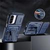 Armored case for Samsung Galaxy A27 5G, with camera shutter, blue