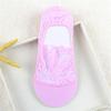 3 Pairs 5 Color Fashion Women Girls Summer Socks Sweet Lace Flower Pattern Short Sock Invisible Ankle Socks Cotton