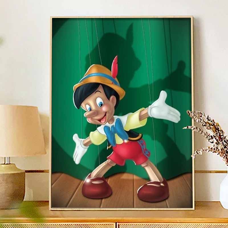Disney Алмазная живопись 5D Ручная работа DIY Пиноккио Алмазные наклейки Украшения для дома Комнаты Подарки