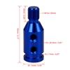 uxcell Shift Knob Gear Shift Knob Adapter Shift Knob Conversion Adapter M12 x 1.25 Universal for Threaded Shifter Blue