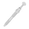 4 Claws Tweezers Small Volume Antirust Antiskid Jewelry Clip Retractable Alloy Prong HolderSilver