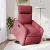 VidaXL Electric Massage Recliner, Relaxation Chair with Adjustable Backrest and Footrest, Salon Seat 3206729