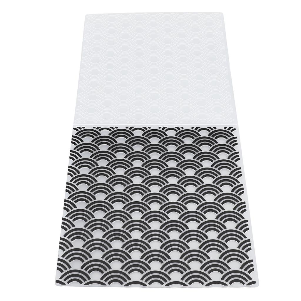 10 шт. прозрачных штампов, изысканные декоративные многоразовые арочные узоры, прозрачные штампы для изготовления открыток