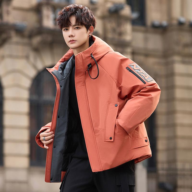 Легкая куртка-пуховик с капюшоном, мужская повседневная куртка для активного отдыха, утепленная куртка для инструментов