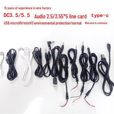 Кабель USB для зарядки V8 Type-C Elbow для Android и Huawei с разъемом DC5521