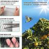Anti Bird Garden Netting Mesh Heavy Duty Black Pond Fencing Mesh PE Material Reusable Plant Netting Fall Prevention