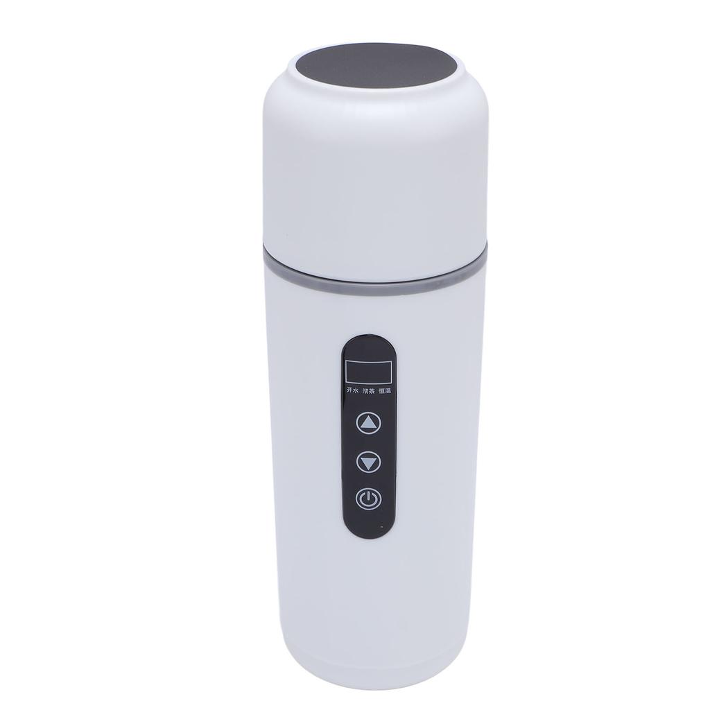 Портативный автомобильный нагревательный стакан 500 мл дорожный электрический чайник 12 В 24 В портативный водонагреватель нагревательная чашка для