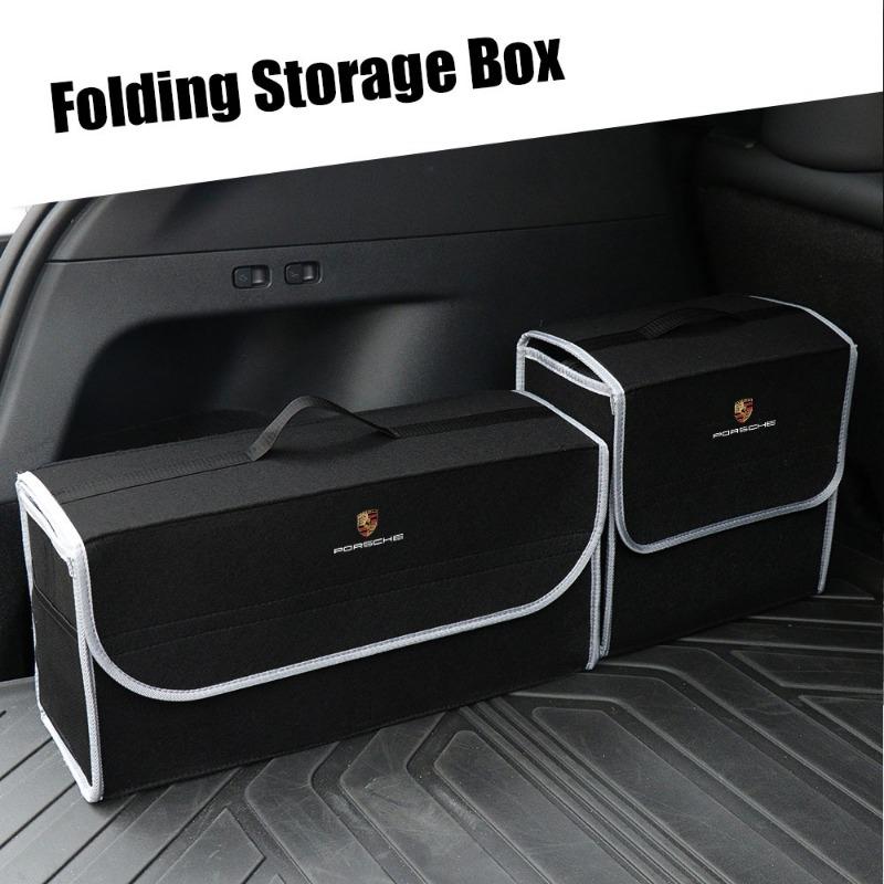 Car Trunk Large Capacity Sundries Storage Box Organizer Bag Tool Case For Porsche Boxster Cayenne Panamera Macan Cayman 911 918 996 917 991
