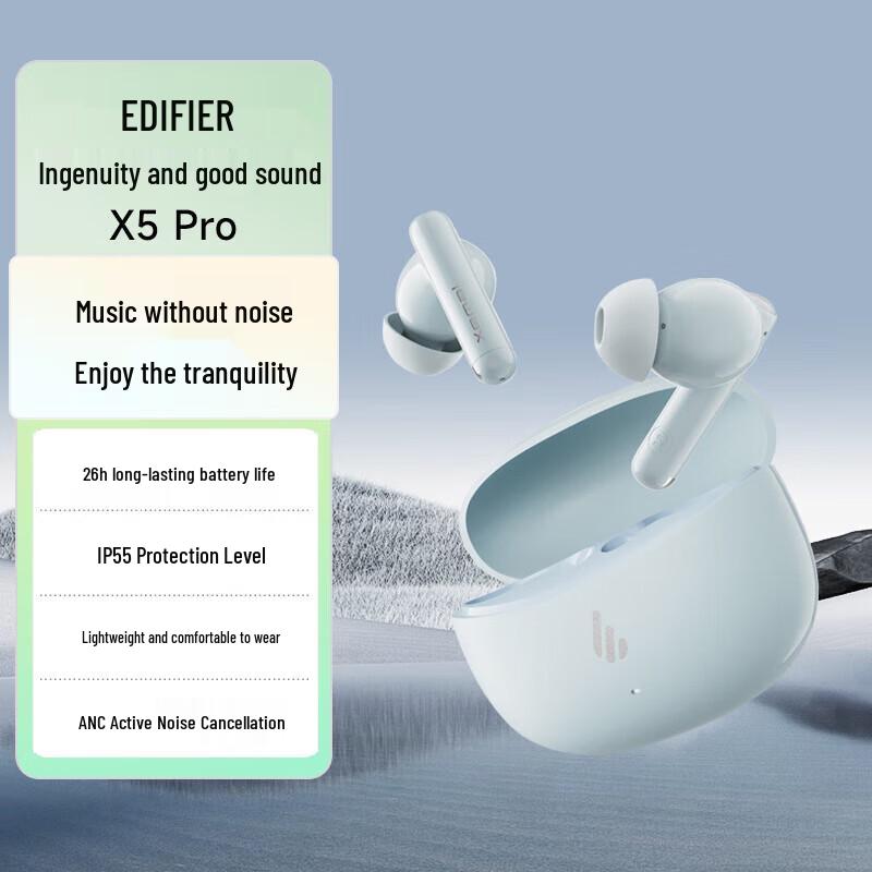 EDIFIER ComfoBuds X5 Pro ANC Bluetooth Earbuds