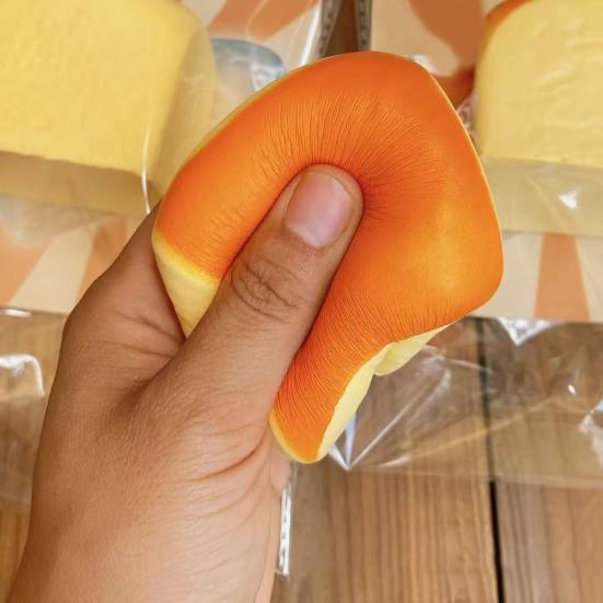 1/2 шт. Гавайский хлеб Сквиши Игрушка Медленно Восстанавливающаяся Снятие Стресса Ароматизированный Хлеб Щипок Сенсорная Игрушка Дети Взрослые Мягкий Успокаивающий Хлеб Непоседа Игрушка