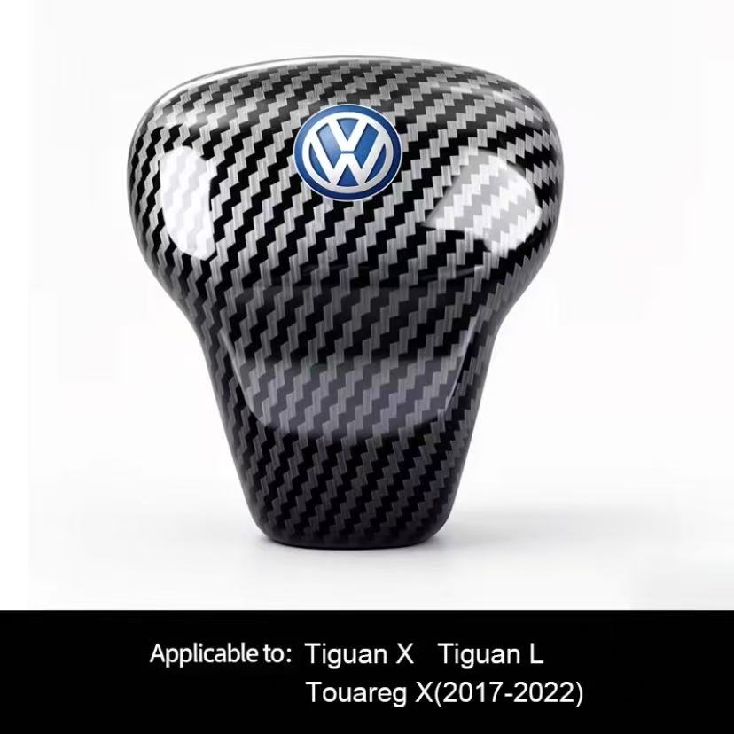 Volkswagen Gear Stick Cover Car Shift Lever Carbon Fibre WS39 Shell For VW Golf Polo GTI Tiguan R-Line Passat Variant Jetta Tirevalve