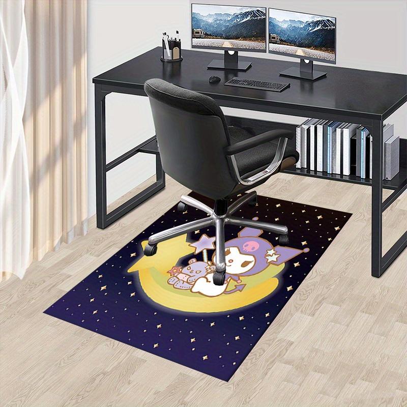 Office Rug Moon, Star Anti-Slip Rug, Machine Washable for Living Room, Bedroom, Office, Multiple Sizes, Bedroom Mat, Decorative Mat, Durable Mat, Livi