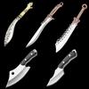 NEW Mini Stainless Steel EDC Knife Portable Outdoor Camping Unboxing Keychain Knife with Leather Case Holiday Gift