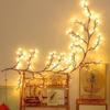 LED Willow Vine Tree Branch Lamp 8 Lighting Modes Flexible DIY Atmosphere Light Strip For Bedroom Wall Home Indoor Decoration