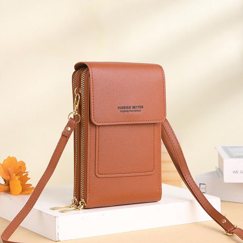 Women's Crossbody Phone Bag: Versatile, Multi-Functional, Vertical Touchscreen Shoulder Bag