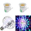 Luminous E27 6w Double-headed Led Ball Stage Rgb Light Bulb Excellent For Events